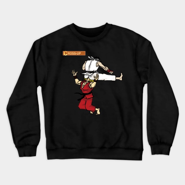 Street Fighter funny ken ryu Crewneck Sweatshirt by Madiaz